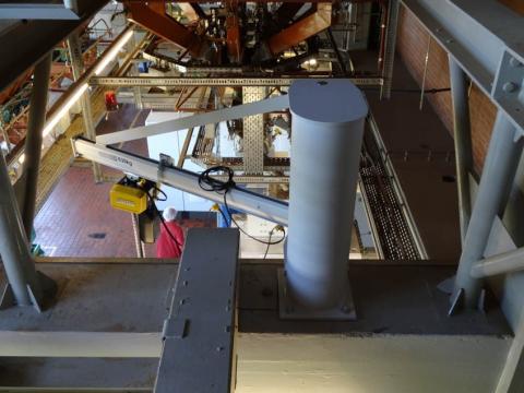 zwenkkraan, zwenkkranen, GIS, teleflex, Plafonddraaikraan, wandkraan, GISKB