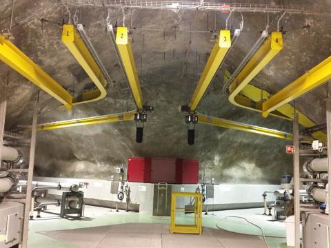 Teleflex, GIS, Monorail, Traversekranen, GIS Monorail, Teleflex Monorail, GIS traversekraan, Teleflex traversekraan, Teleflex GIS