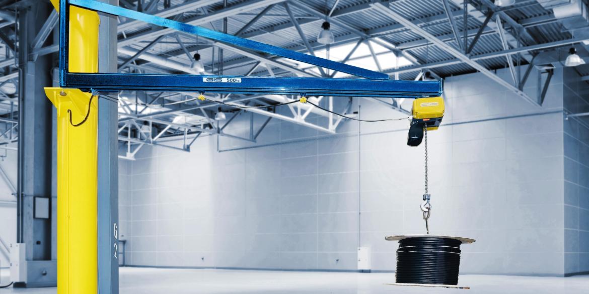 Teleflex, GIS, GIS zwenkkraan, Teleflex zwenkkraan, zwenkkraan, zwenkkraan 500 kg, zwenkkraan 500 kg GIS, zwenkkraan 500 kg Teleflex